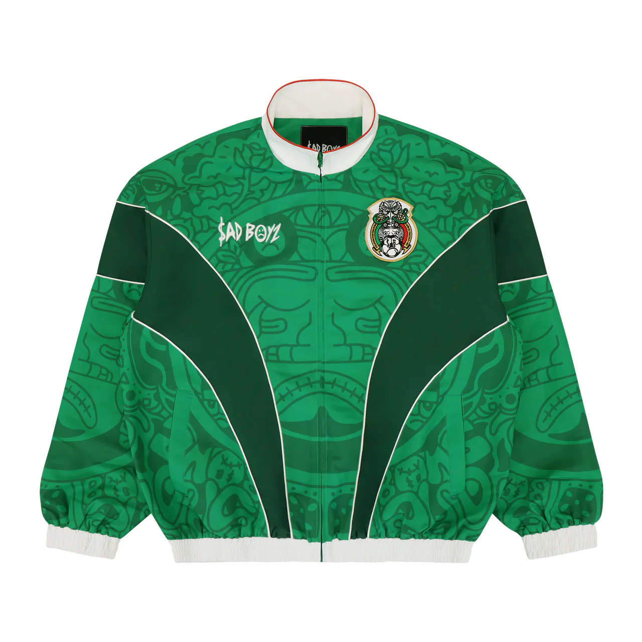 757 LIGA SAD BOYZ WARM UP JACKET GREEN