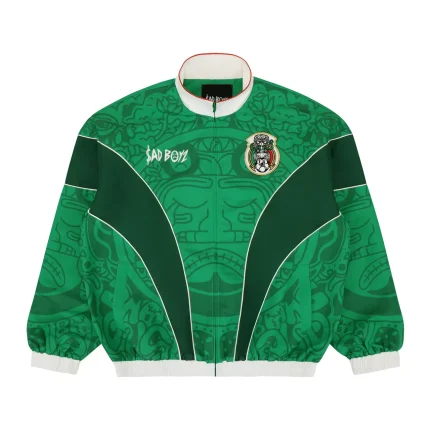 Sad Boyz Warm Up Liga Jacket Green