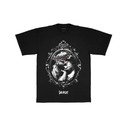 SAD BOYZ $AD CHERUB BLACK TEE