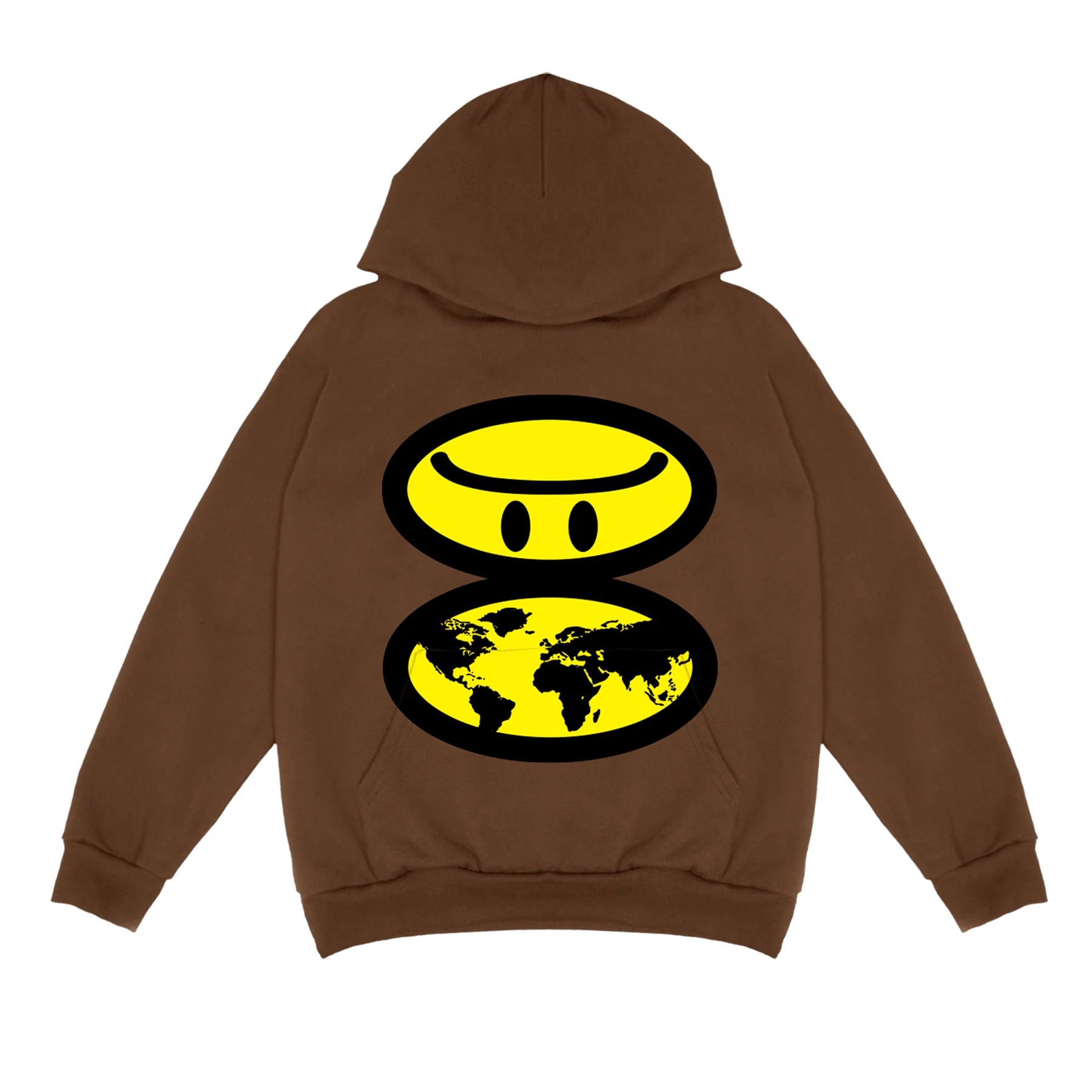 BROWN_HOODIE_FRONT Sad Boyz 4 Life Pullover Hoodie Brown