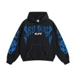 SAD BOYZ SB4L AZUL HOODIE – BLACK