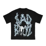 Sad Boyz Chrome Skull Tee Black