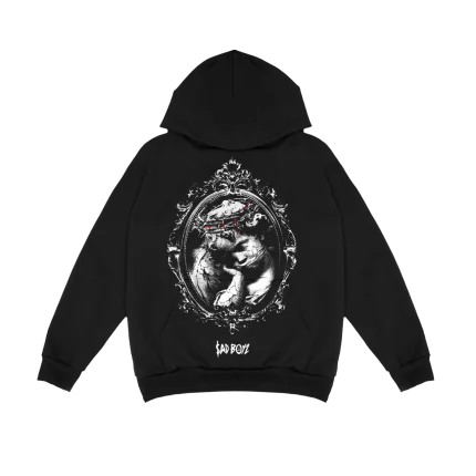 Sad Boyz $AD CHERUB HOODIE BLACK