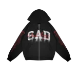 Sad Boyz Rose Zip Up