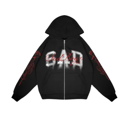 Sad Boyz Rose Zip Up