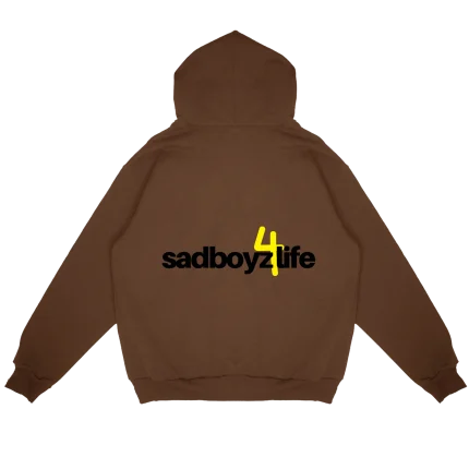 Sad Boyz 4 Life Pullover Hoodie Brown