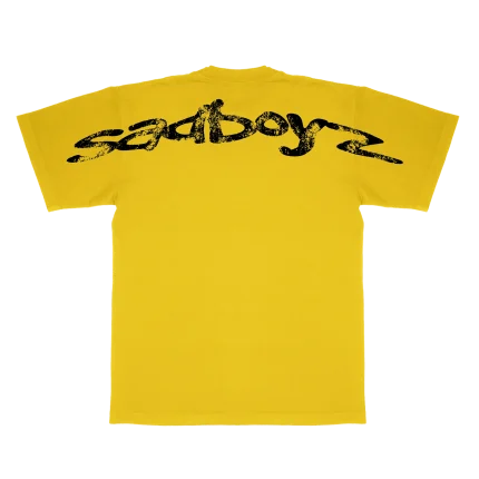 Sad Boyz Frown Tee Yellow