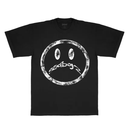 Sad Boyz Frown Tee Black