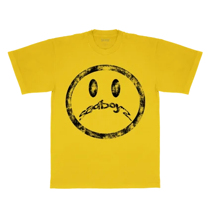 Sad Boyz Frown Tee Yellow