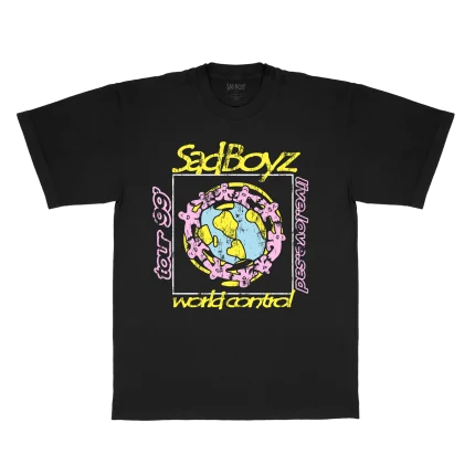 Sad With a Purpose Tee Black