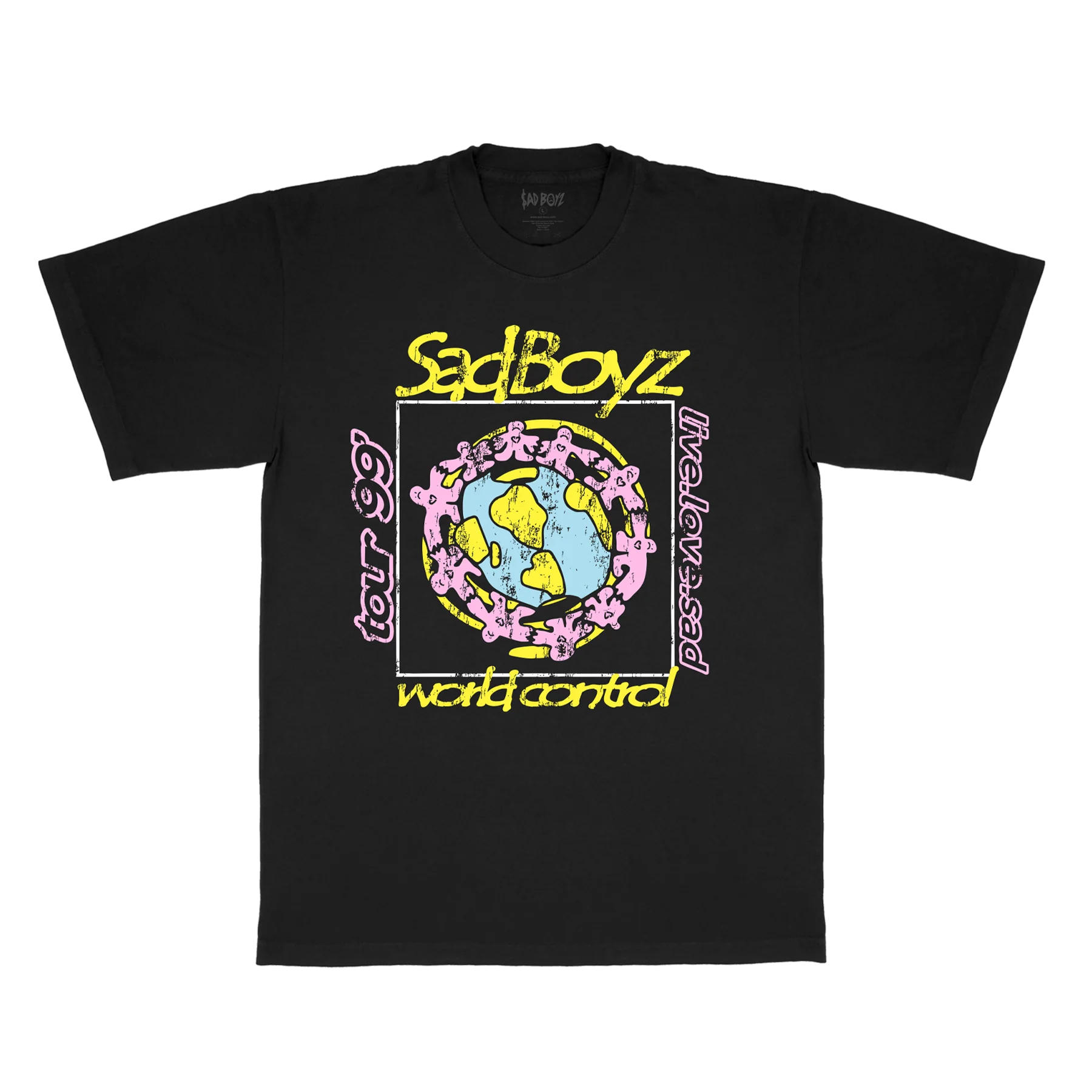 sadwithapurposefront Sad With a Purpose Tee Black
