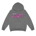 the Sad Boyz Pullover Hoodie Grey